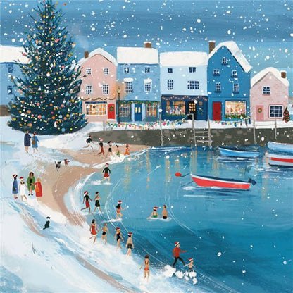 Christmas Swim - NSPCC / Cancer Research Charity Christmas Card Packs