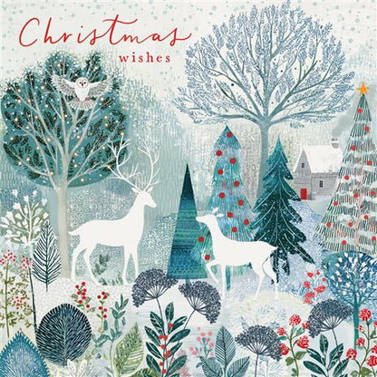 Woodland Deer - NSPCC / Cancer Research Charity Christmas Card Pack
