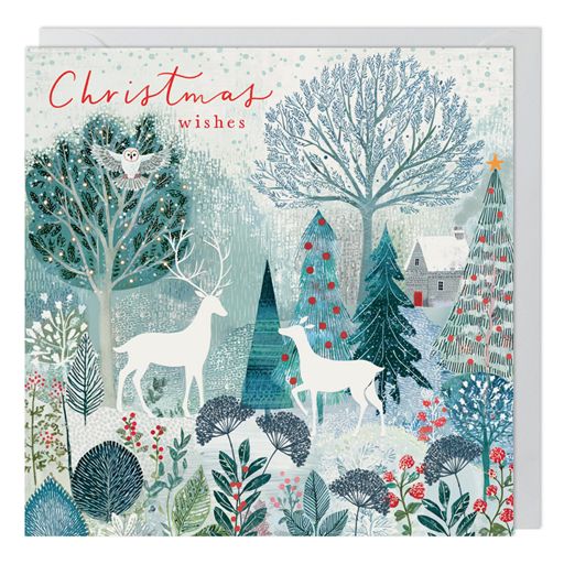 Woodland Deer - NSPCC / Cancer Research Charity Christmas Card Pack