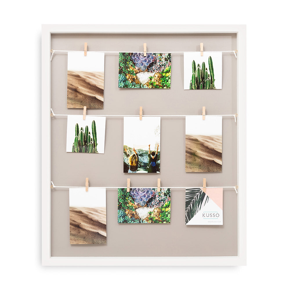 Kenro Clothesline Photo Display 9-photo