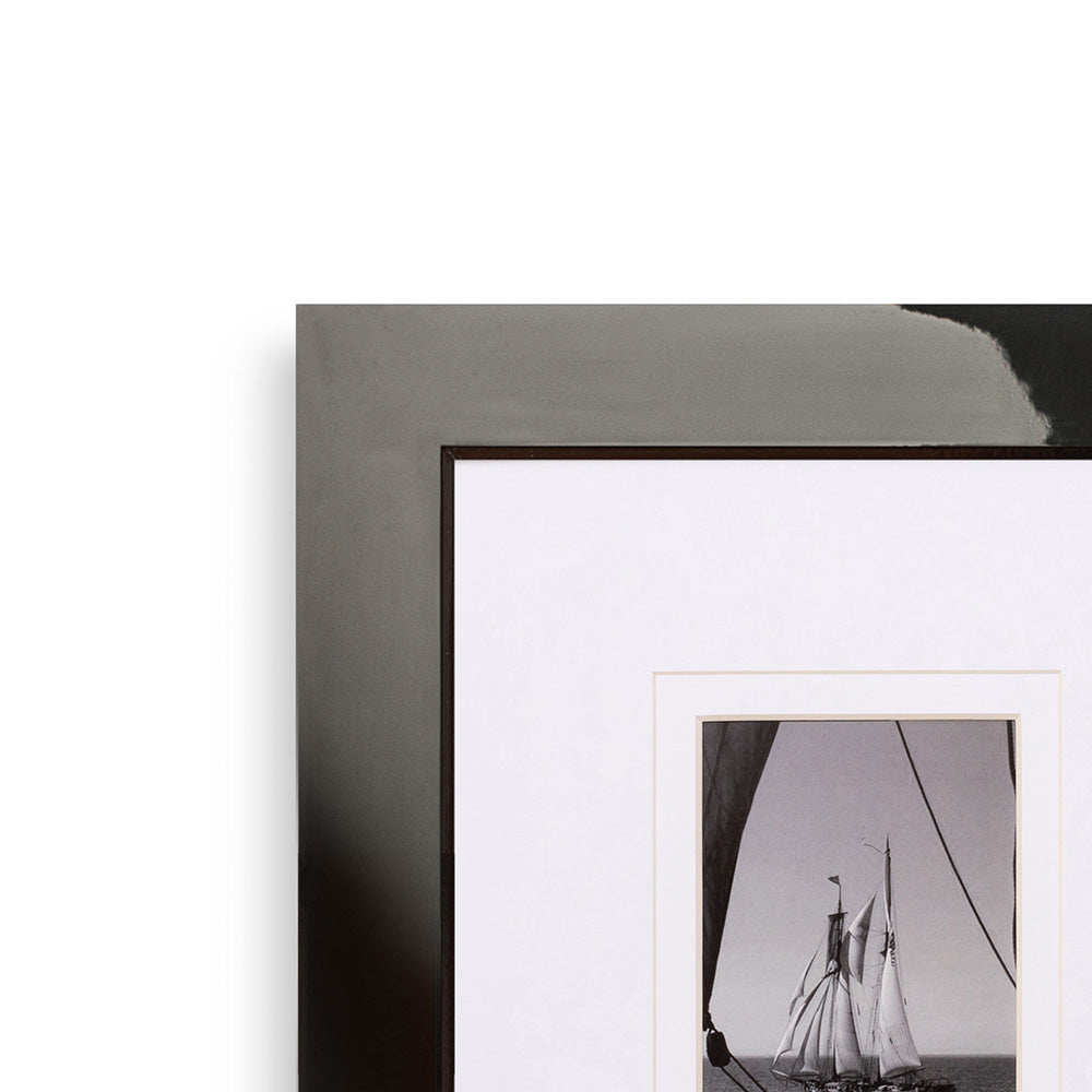 Kenro Rocco High Gloss 3-photo frame Black detail