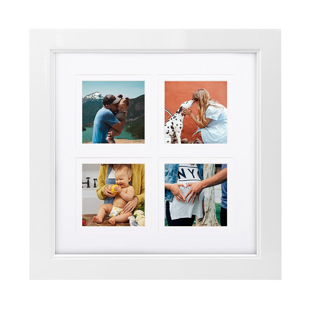 Kenro Rocco High Gloss 4-photo frame White