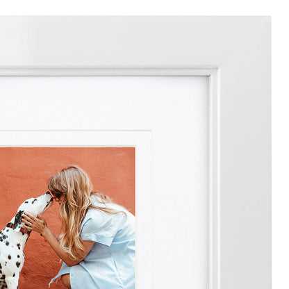 Kenro Rocco High Gloss White corner detail