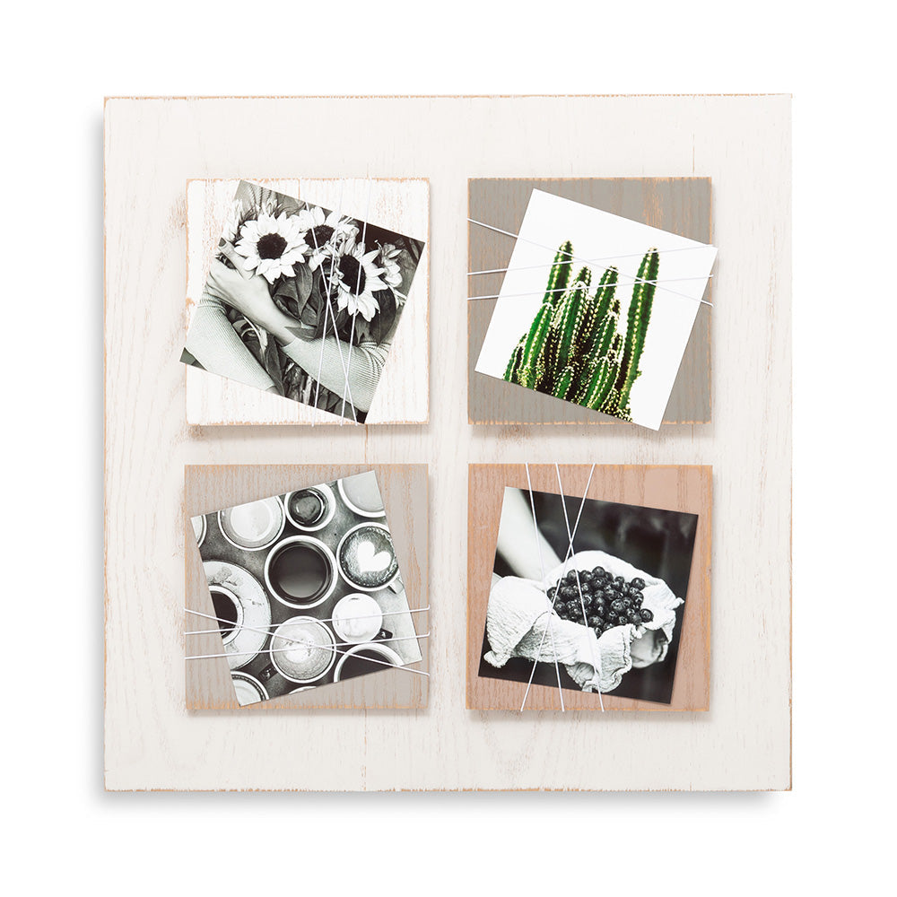 Kenro Rustic Photo Display for 4 photos