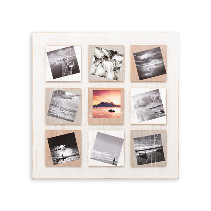 Kenro Rustic Photo Display for 9 photos