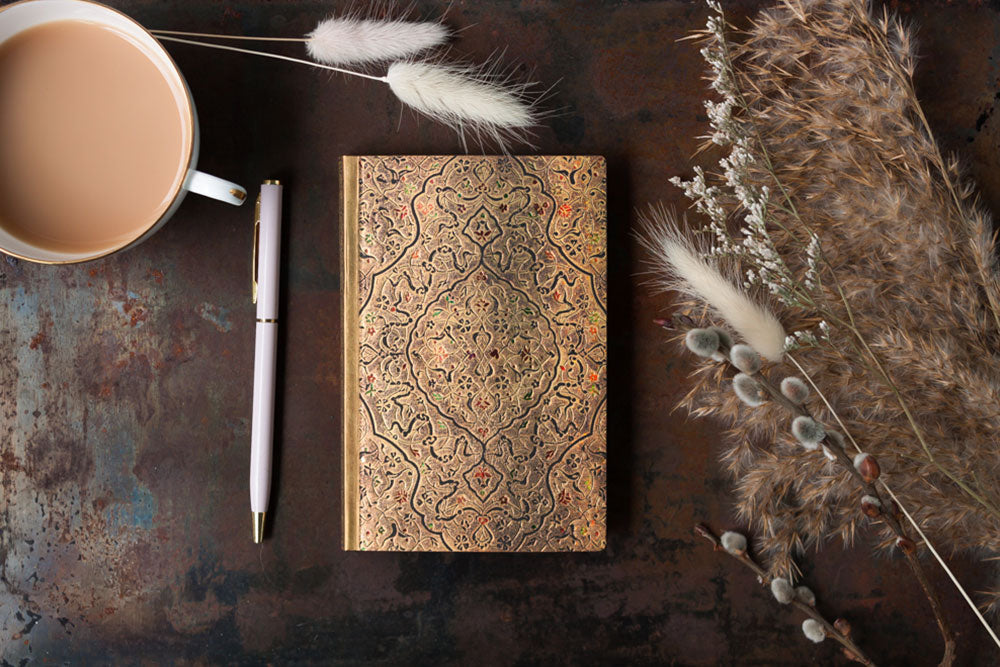 Paperblanks Zahra Ultra Softback Flexi Journal – Lined, 176 Pages – design detail