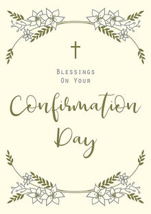 Blessings on your Confiration Card