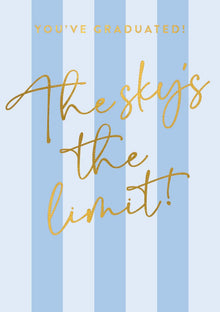 The Sky's the Limit Card