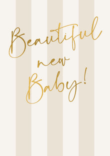 Beautiful New Baby Card