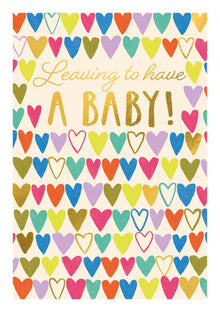 Leaving to Have a Baby Card