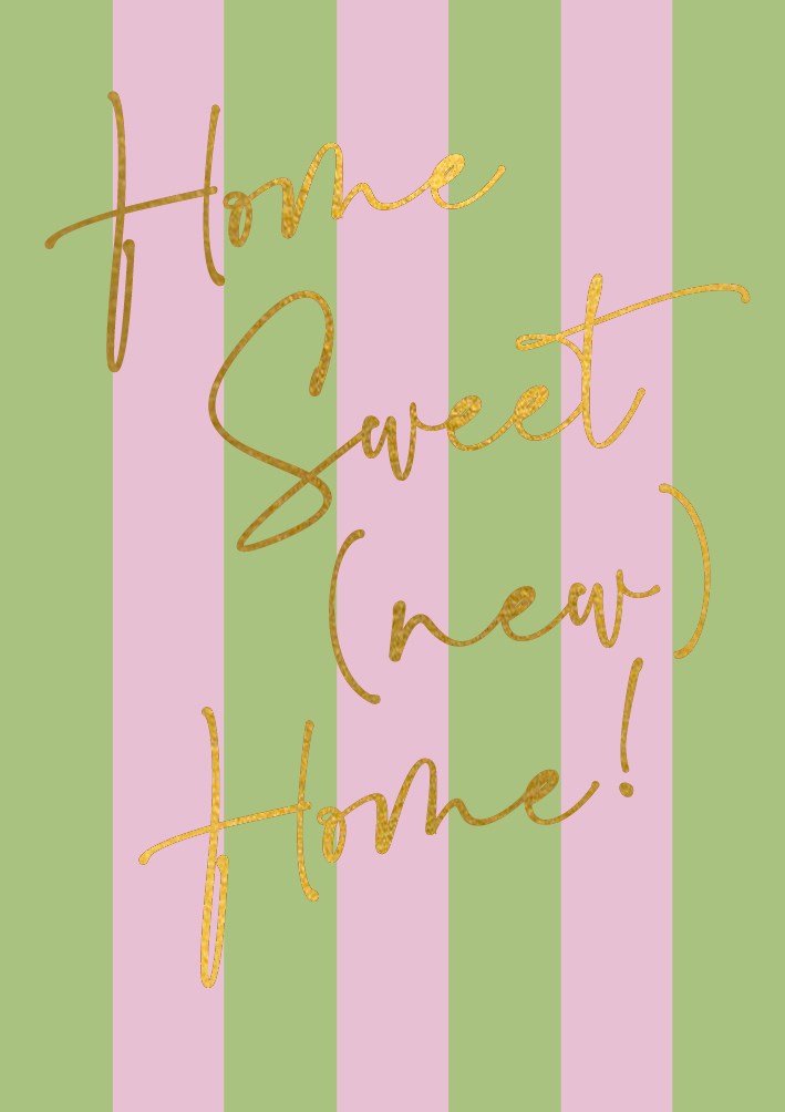 Home Sweet Home Card