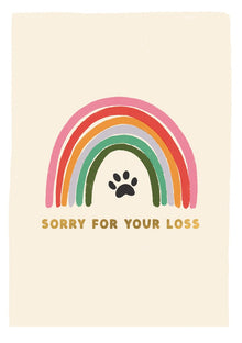 Sorry for your Loss Pet Condolence Card