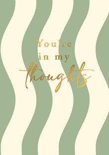 In my Thoughts Waves Card
