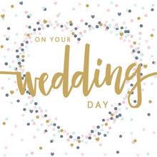 On your Wedding Day Large Card (AFL02)