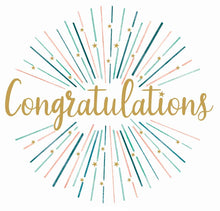 Congratulations Large Card (AFL21)