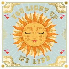 Light Up my Life (Large Valentine's Day Card)