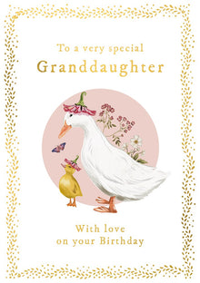 To my Special Grandaughter Card