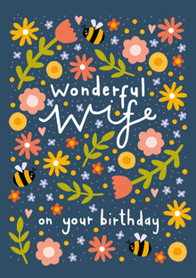 To my Wonderful Wife Card