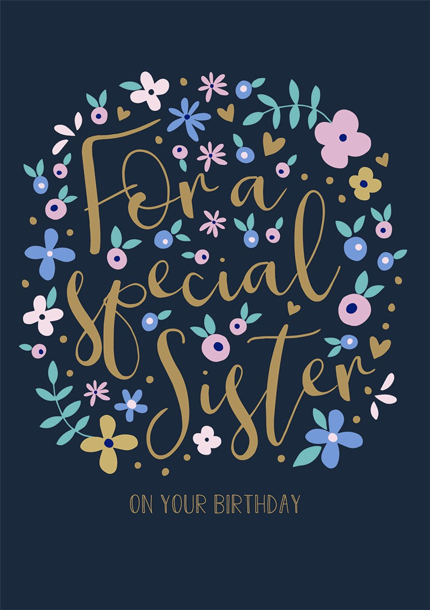 For a Special Sister Card