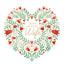 To my Amazing Wife Card