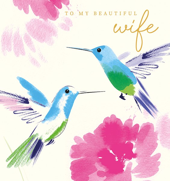 To my Beautiful Wife Card