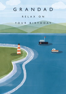 Grandad Harbour Card