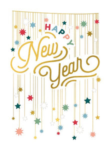 Come & Gather Happy New Year Christmas Card