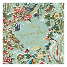 Grandma Frosted River Christmas Card