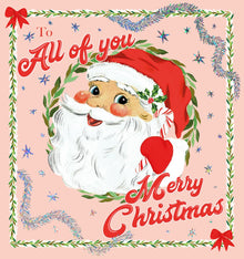 All of You Santa Christmas Card