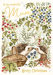Wonderful Mum Countryside Christmas Card