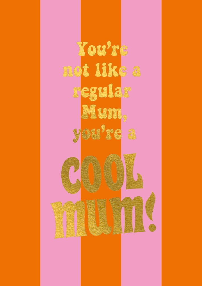Cool Mum Mother's Day Card