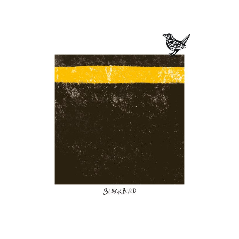 Blackbird Bird Tone Card