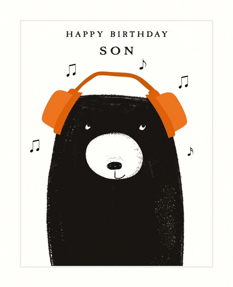 Happy Birthday Son Card (BER02)