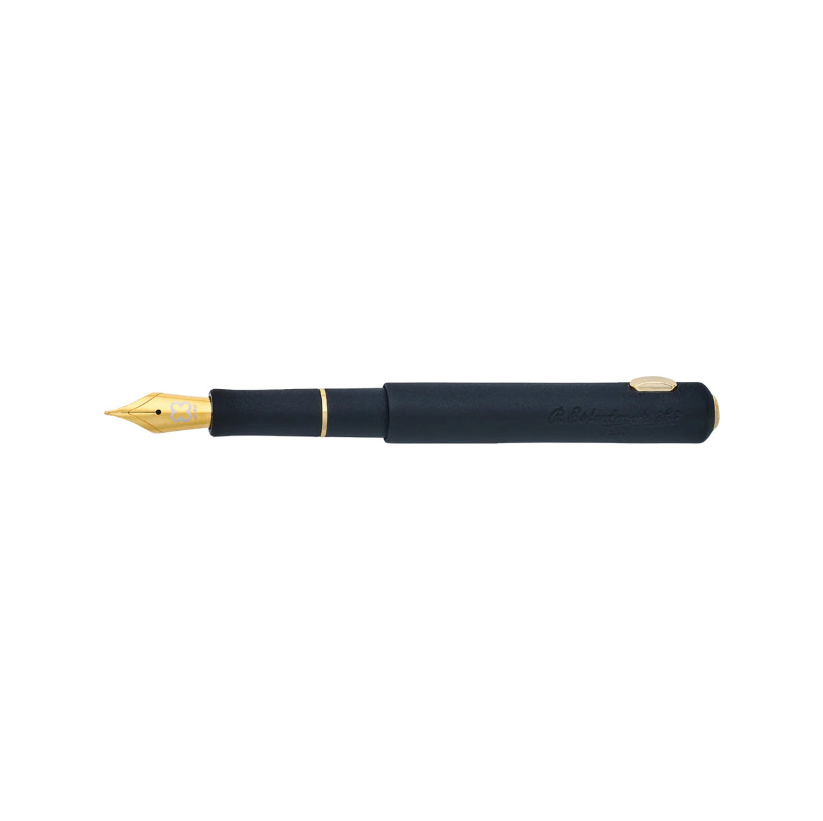 Esterbrook Niblet Black Raven fountain pen, uncapped