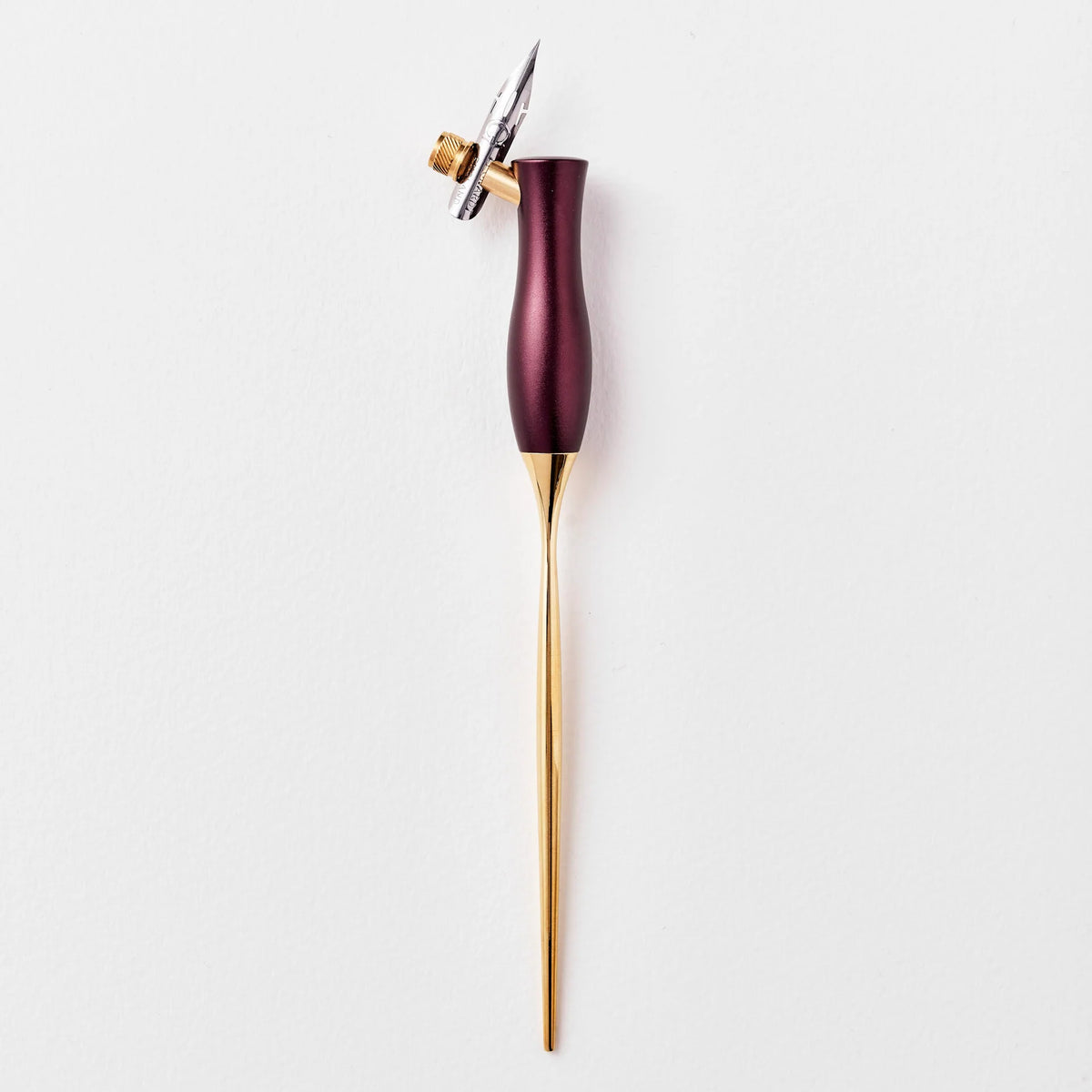 Tom's Studio Straight Bloom Calligraphy Pen - Dark Mulberry