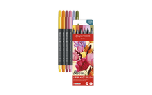 Caran D'Ache Fibralo Brush Pens- Set of 6 Bloom
