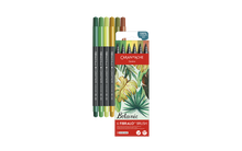 Caran D'Ache Fibralo Brush Pens- Set of 6 Botanic