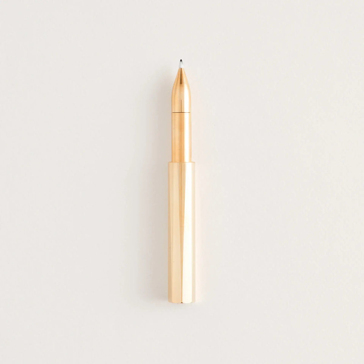 The Wren – Refillable Writing Pen | Brass