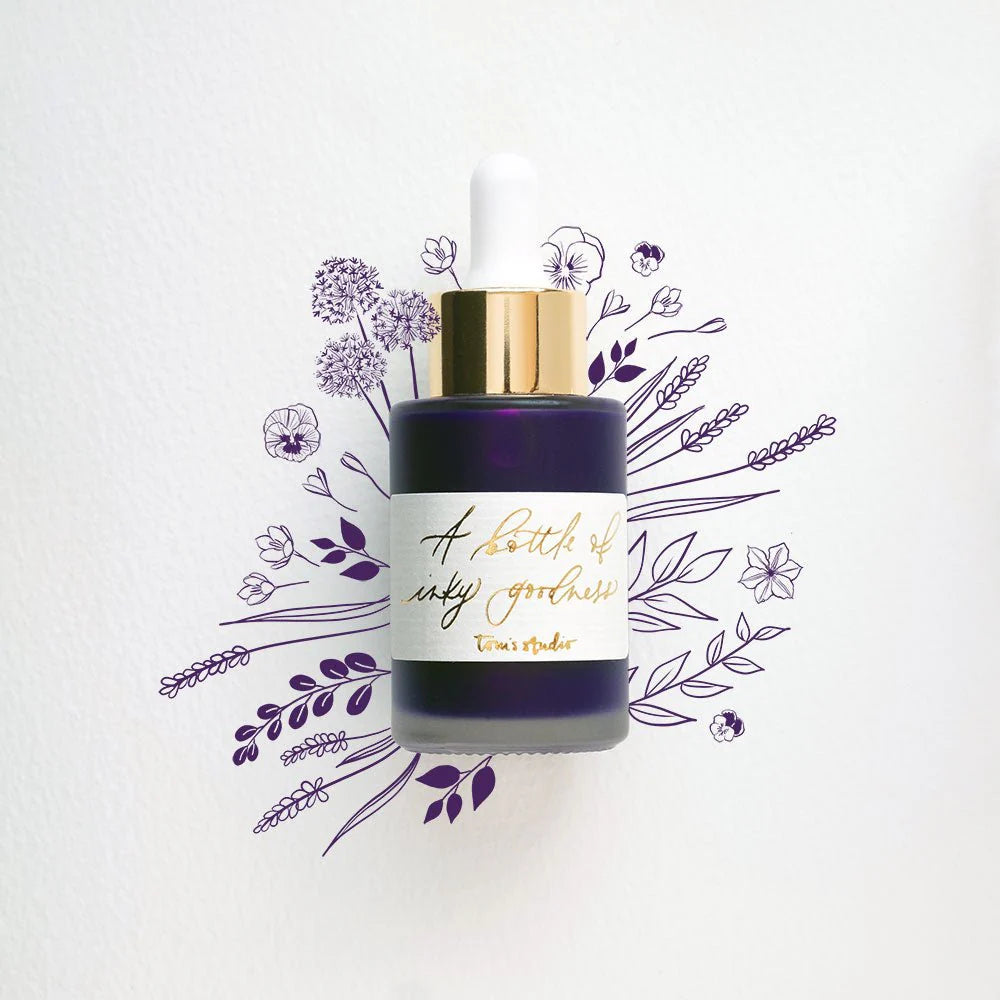 Tom's Studio Calligraphy Ink 30ml - Amethyst