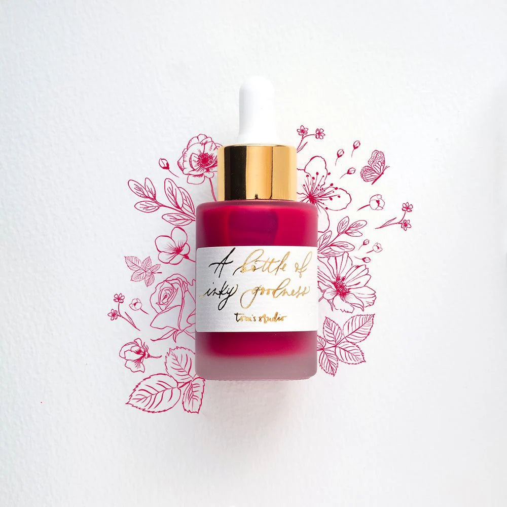 Tom's Studio Calligraphy Ink 30ml - Hot Pink