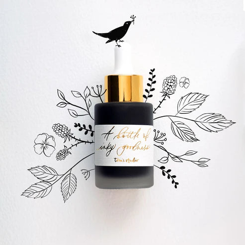 Tom's Studio Calligraphy Ink 30ml - Jet Black