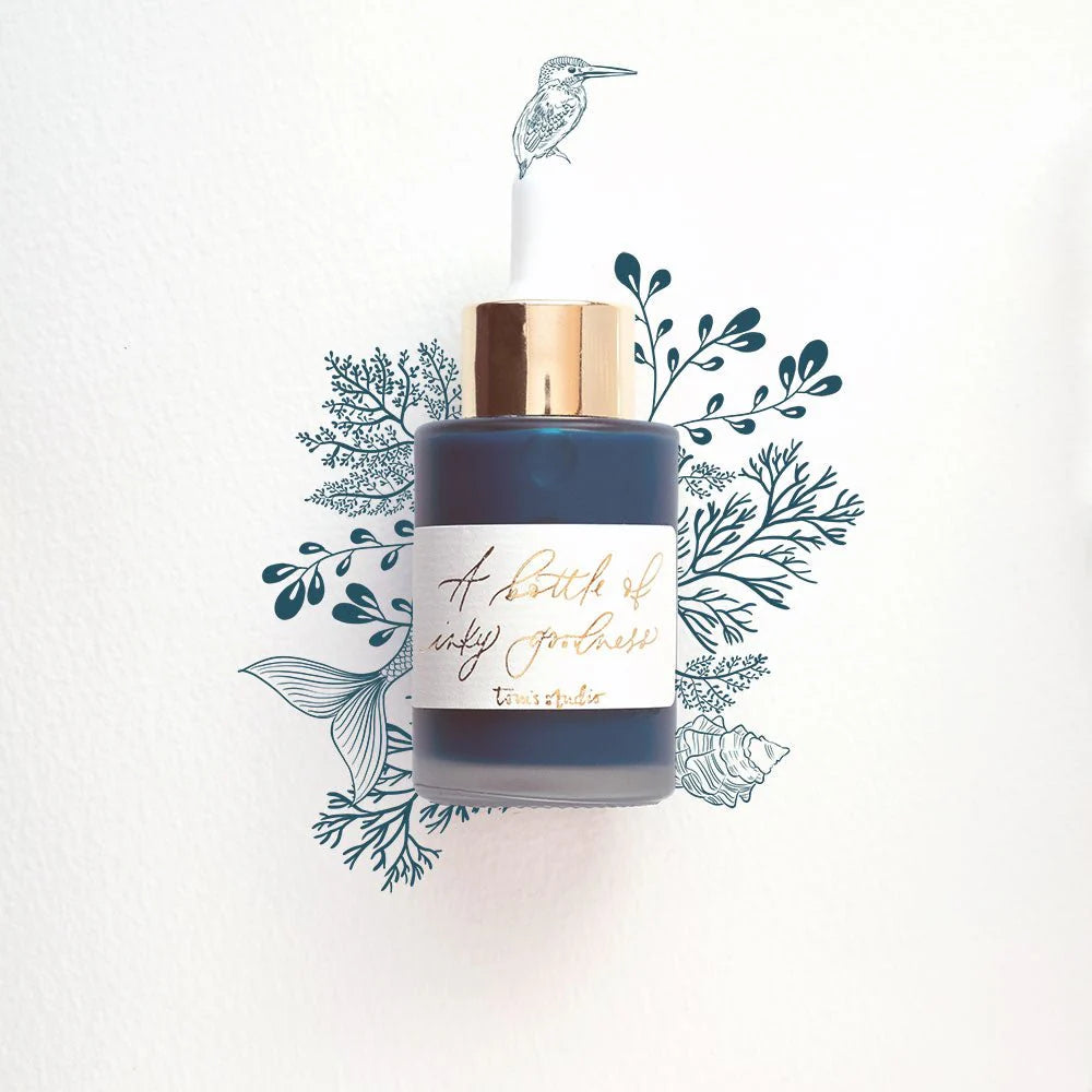 Tom's Studio Calligraphy Ink 30ml - Teal