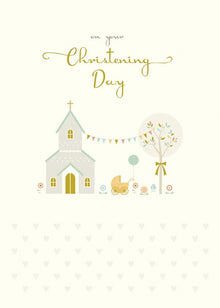 Christening Day Card
