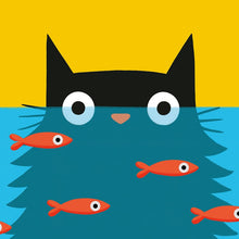Fishbowl Cat Walk Card