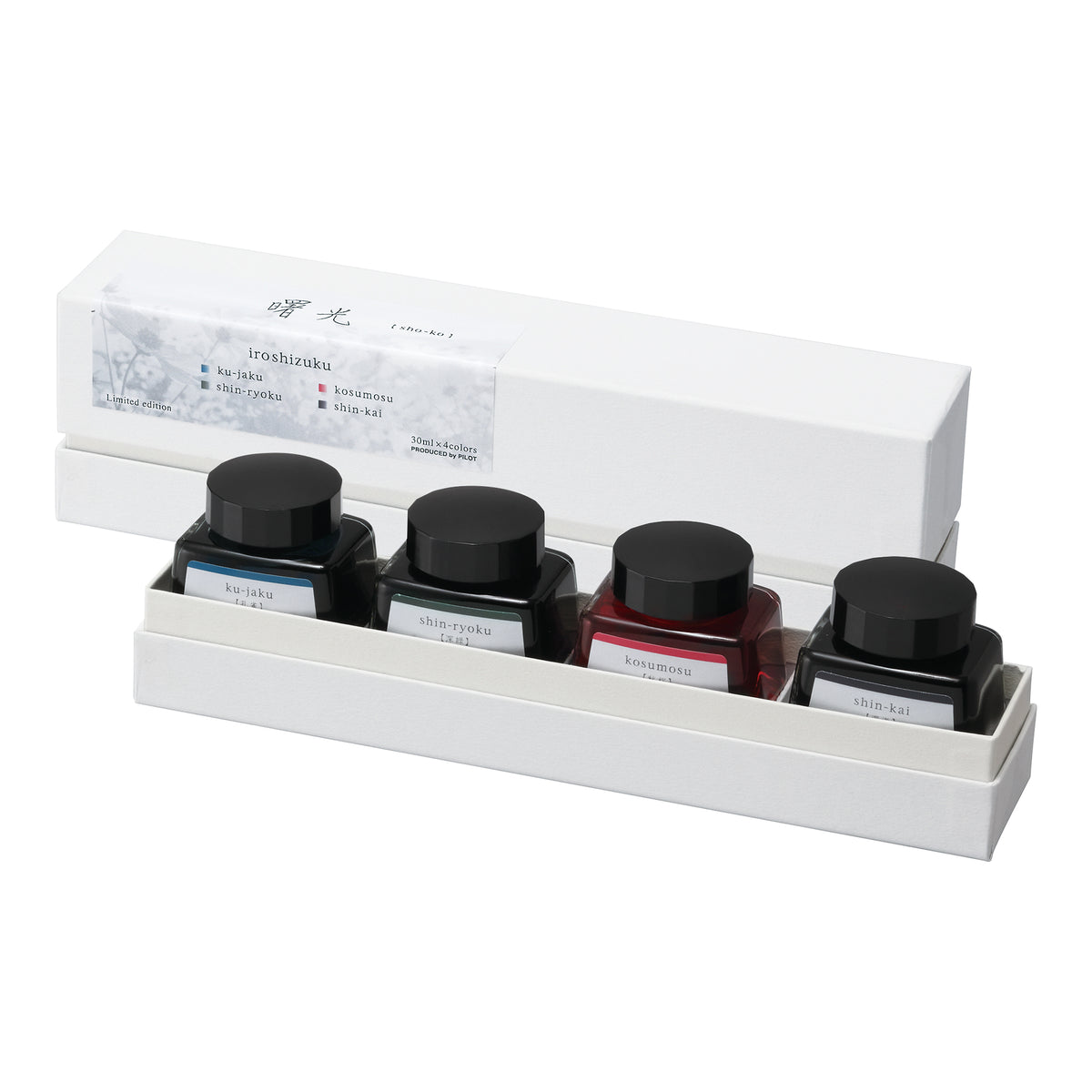 Pilot Iroshizuku Ink 30ml Set of 4 – Dawn (Shokou) – image 1