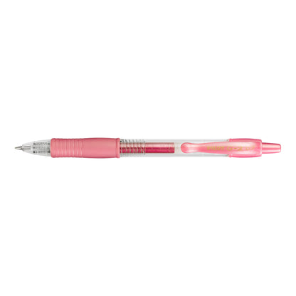 Pilot G-2 Metallic Retractable Gel Pen 0.7 – Pink – image 2