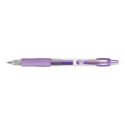 Pilot G-2 Metallic Retractable Gel Pen 0.7 – Violet – image 2
