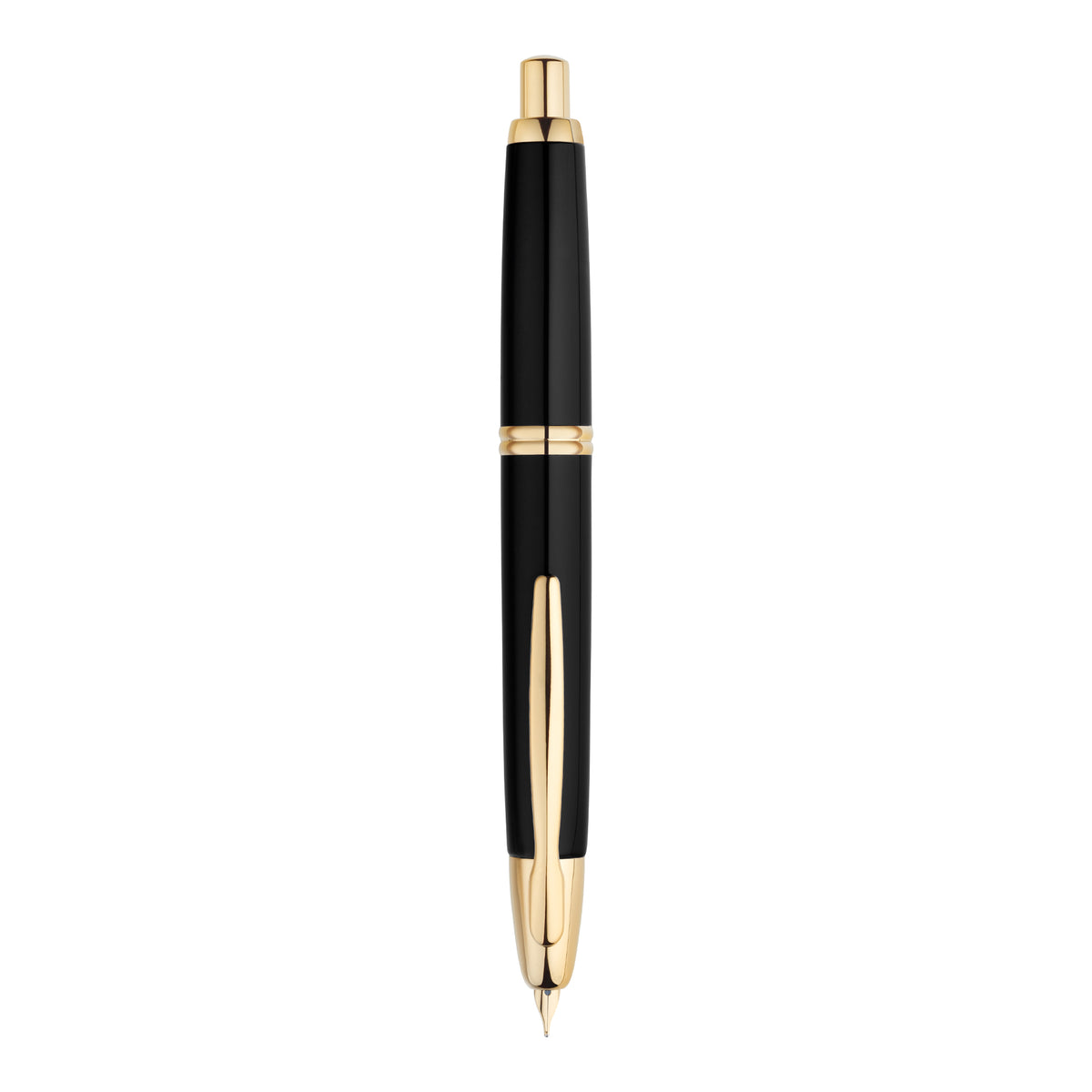 Pilot Capless Gold Trim Fountain Pen – image 1