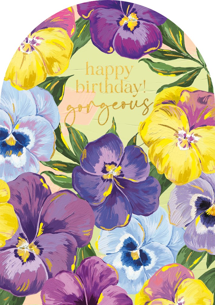 Happy Birthday Gorgeous Sundaze Card