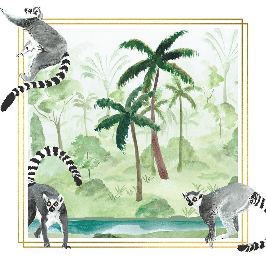 Lemurs at Eltham Palace English Heritage Card